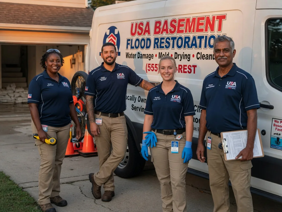 Basement Flood Cleanup company in Pleasant Plain, OH