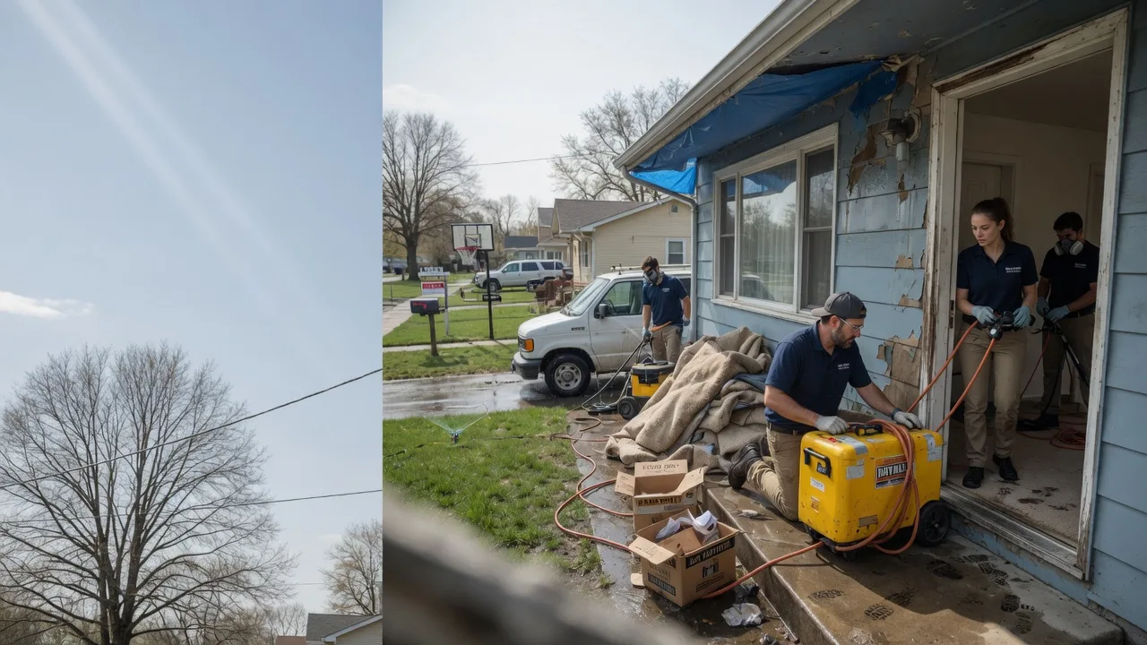 Basement Flood Cleanup in Pleasant Plain, OH near me